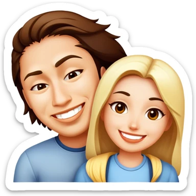 girlfriend and boyfriend  sticker