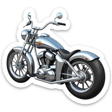 Bullet bike emoji sticker