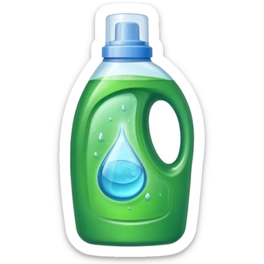 Laundry Detergent sticker