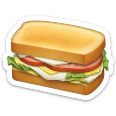 Sandwich eat sandwich sticker