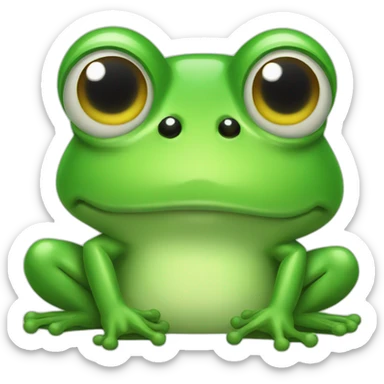 Ill frog sticker
