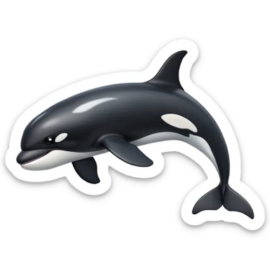 orca quadruped sticker