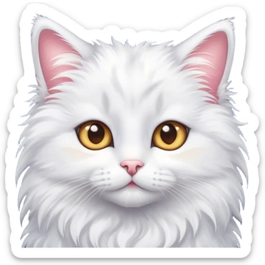 Starry-eyed cat  sticker