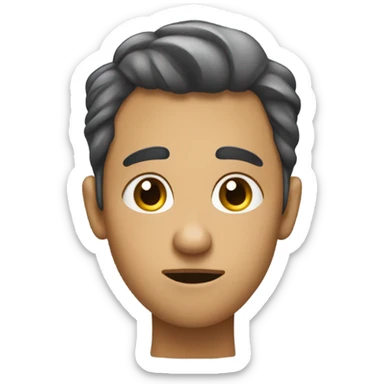 Sassy side eye  sticker