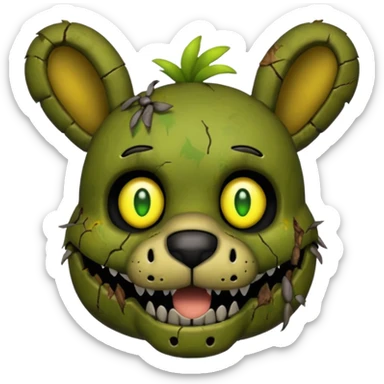 Fnaf springtrap  sticker