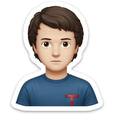 Dustin Henderson from Stranger Things S5 sticker