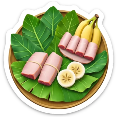 Lau lau plate sticker