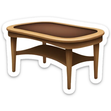 wooden poker table sticker