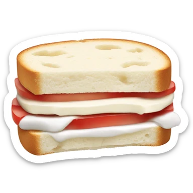 a Cream cheese sandwich sticker