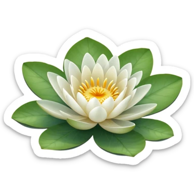 water liy sticker