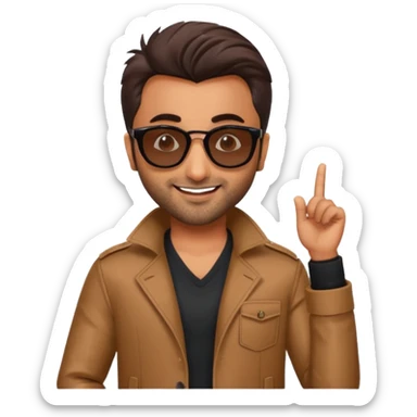 ipretty bratz emoji of ranbir kapoor sticker