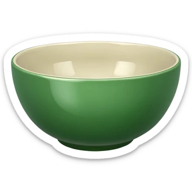 Big green bowl
 sticker