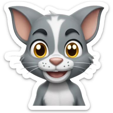 Tom and jerry sticker