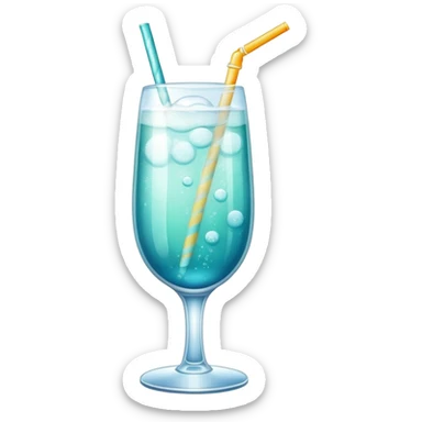 refreshing drink sticker