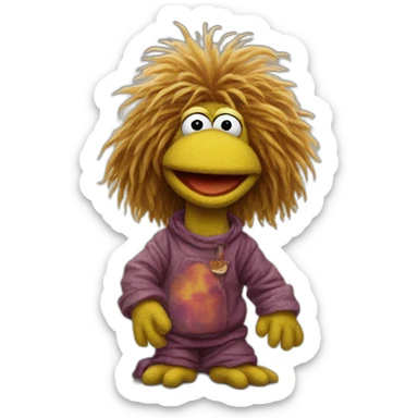 fraggle rock sticker