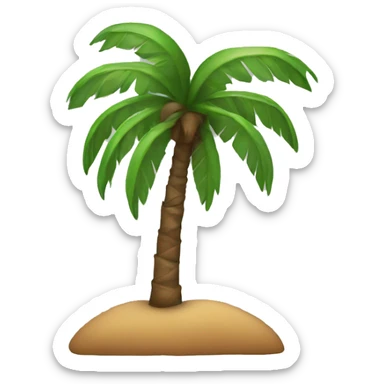 Palm tree sticker