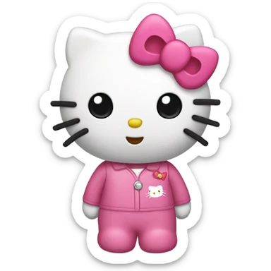 hello kitty sticker