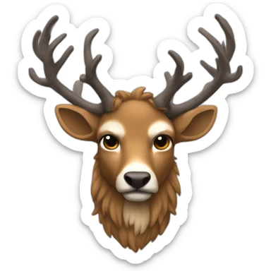 Un Venado Muy Fuerte sticker