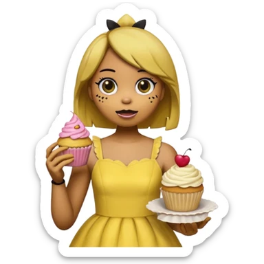 Chica from Five Nights At Freddy's Movie sticker