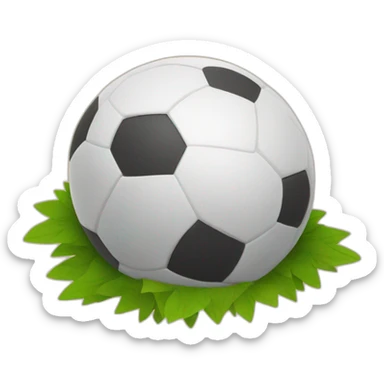 football in the basket terrain sticker