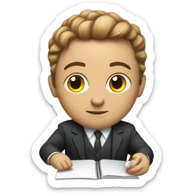 white psychologist sticker