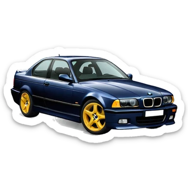 bmw e36 sticker