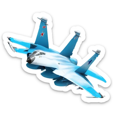 Su-27 sticker