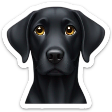 black-lab sticker