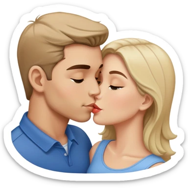 Kiss boyfriend  sticker