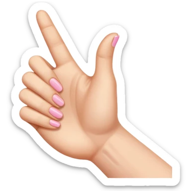 Pinky promise sticker