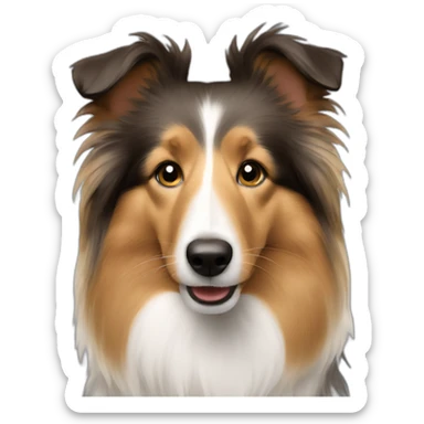 Sheltie sticker