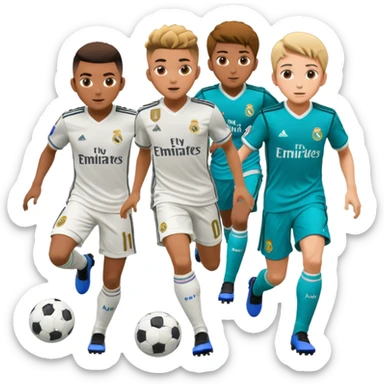 Real Madrid + Inazuma Eleven sticker