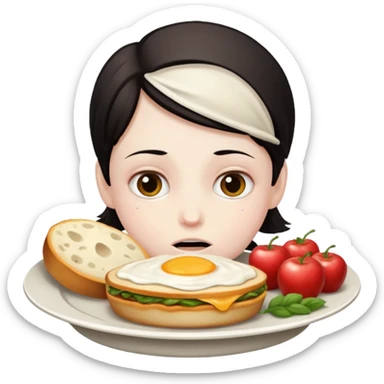 hungry sticker