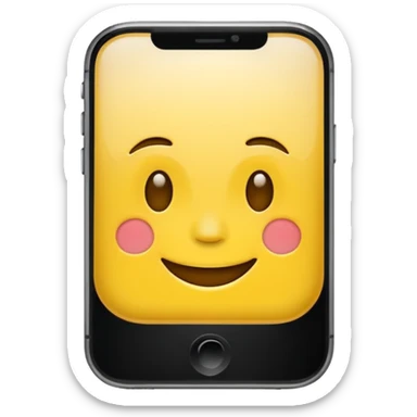 Make me the iPhone FaceTime emoji sticker