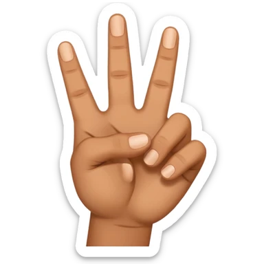 Please generate me a New York west side gang sign as an emoji  sticker