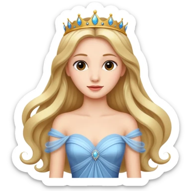 Princesa bonita sticker