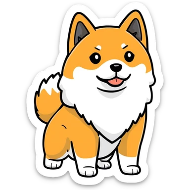 Shiba sticker