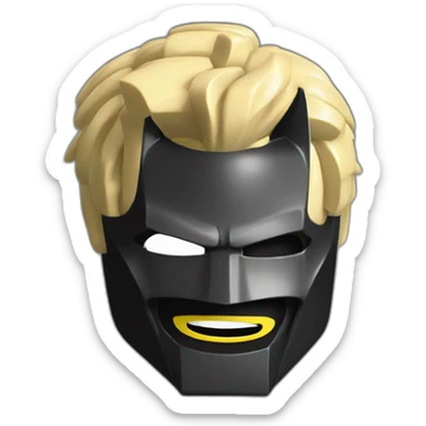Lego batman with mask sticker