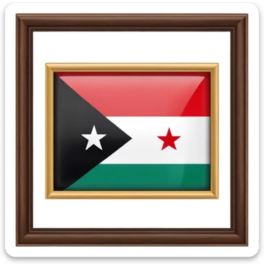 Syria new flag sticker