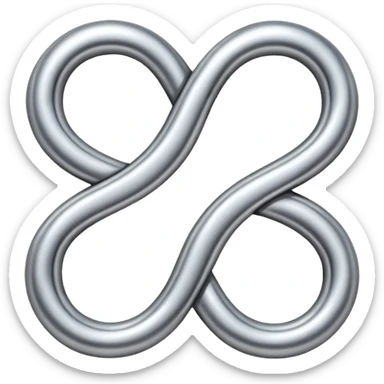 infinity symbol sticker