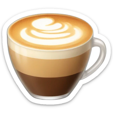 cafe latte sticker