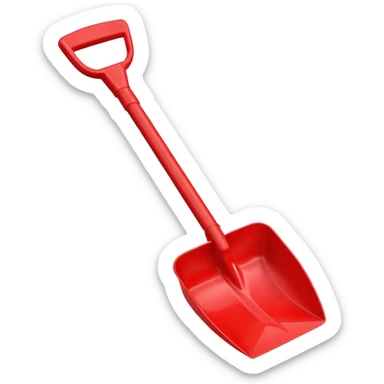 toy shovel sticker