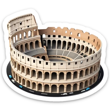 colosseo sticker
