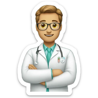 Pharmacist at the pharmacy sticker