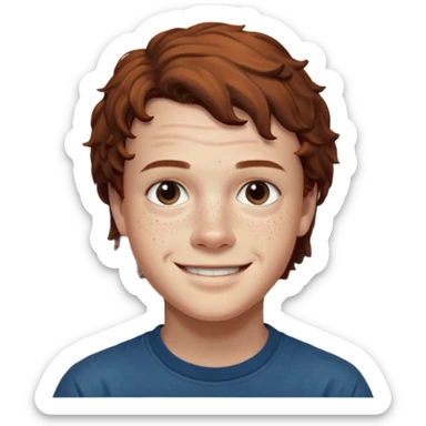 Dustin Henderson from Stranger Things sticker