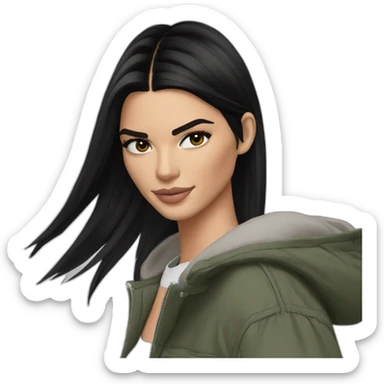 Kendall jenner sticker