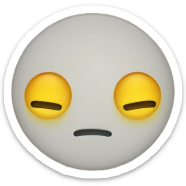 yellow circle emoji face thats smelled something bad sticker