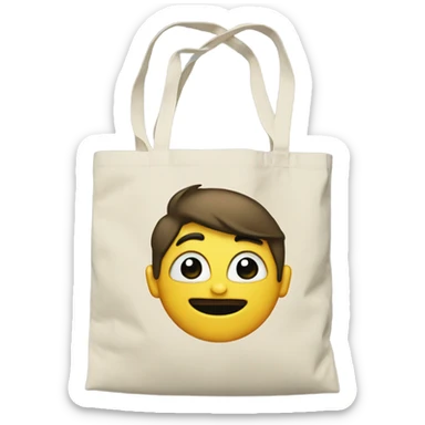 the tote bag sticker