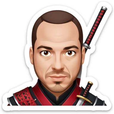 Katana Master sticker