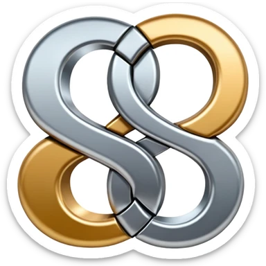 combine letters c x o sticker